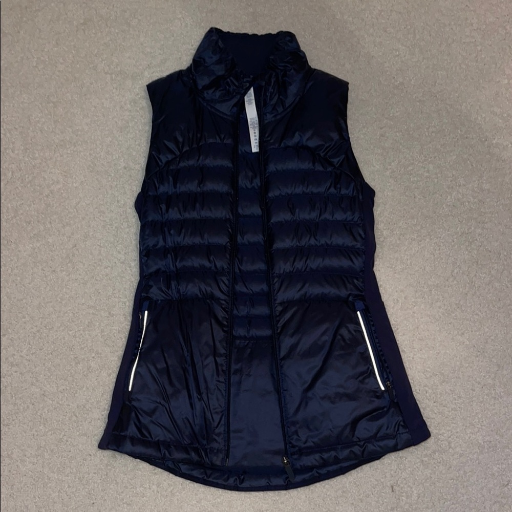 Navy Puffer Vest